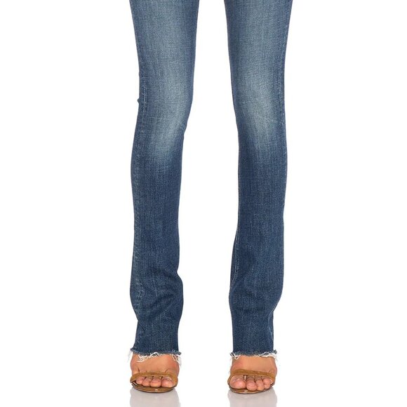 MOTHER Jeans The Runaway Fray in Girl Crush | Size 28 | Flare Raw Hem - Picture 3 of 16
